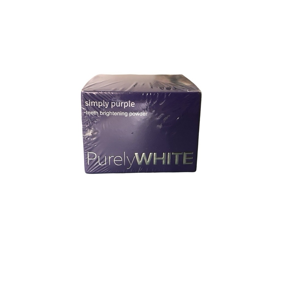 PurelyWHITE DELUXE Simply Purple Teeth Brightening Powder - Conceals Stains